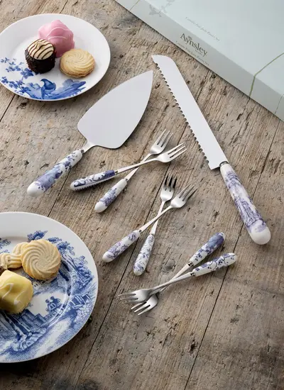 Archive Blue Pastry Set 